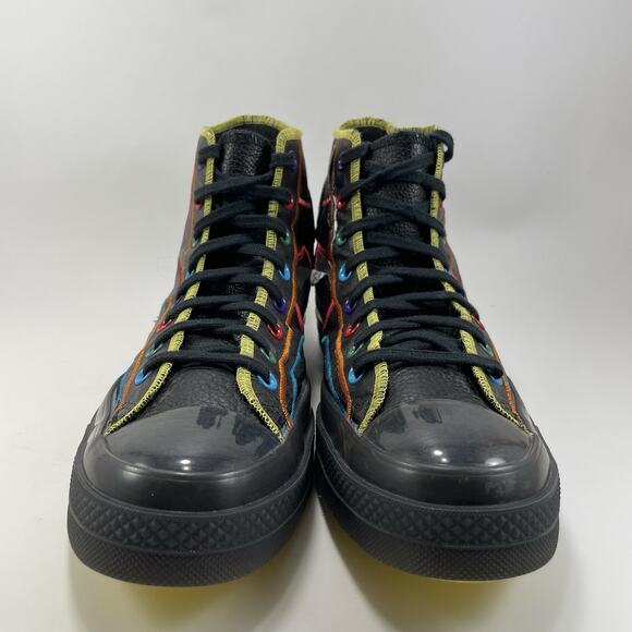 Converse Chuck 70 High 'Chinese New Year Mens Size 11 Black Multi Color Lace Up - Picture 2 of 12
